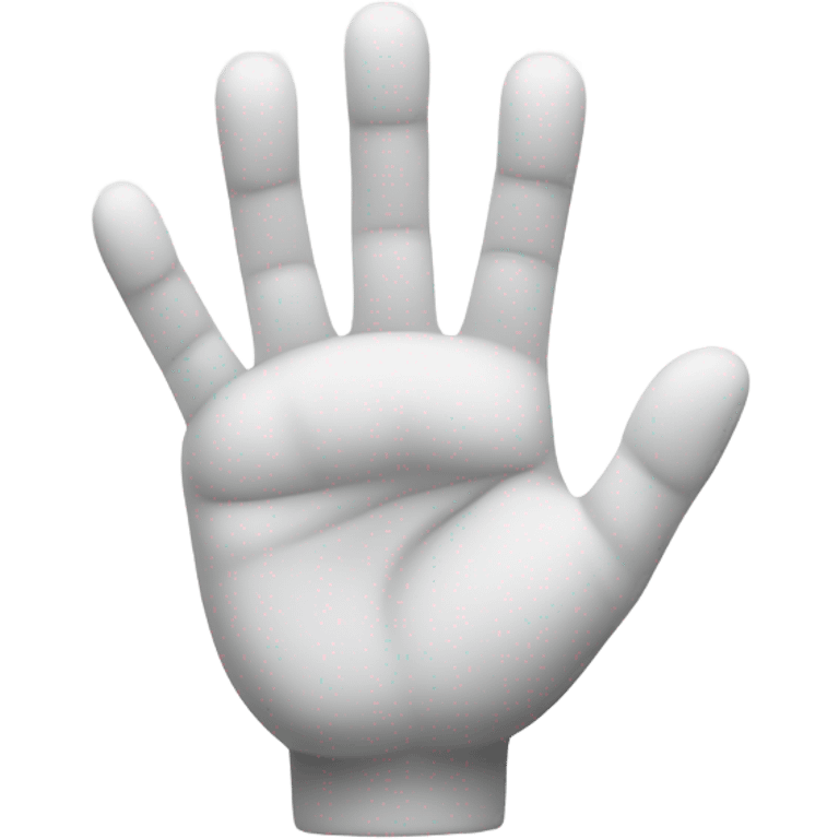 white grab hand cursor icon emoji