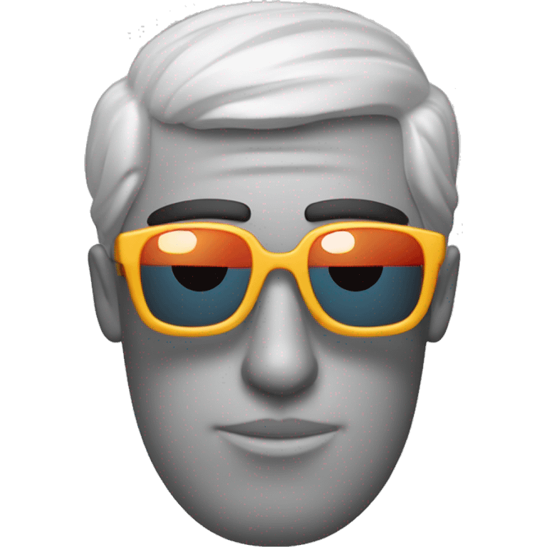 Pez con gafas de sol emoji