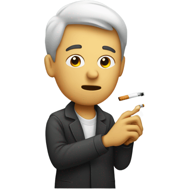 Person smoking emoji