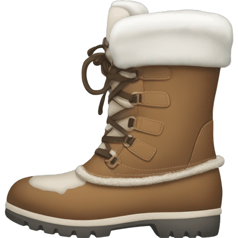 Winter boots emoji