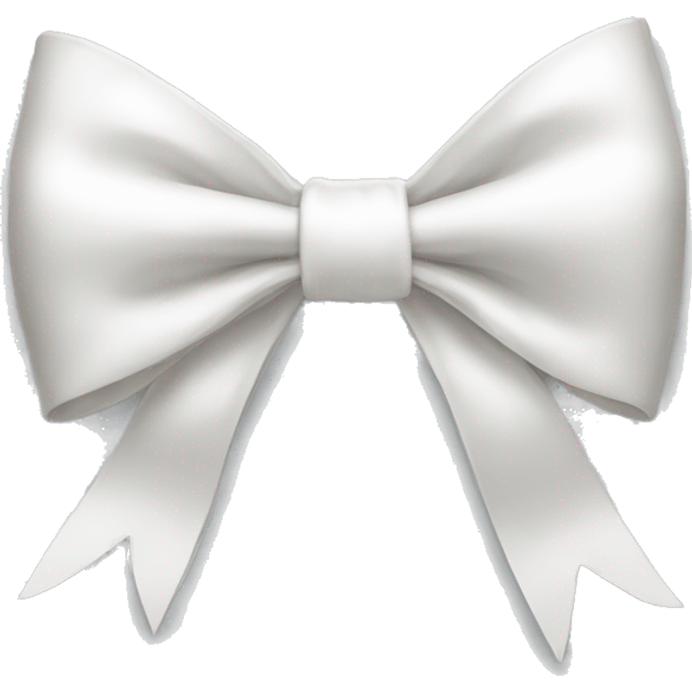 white bow emoji