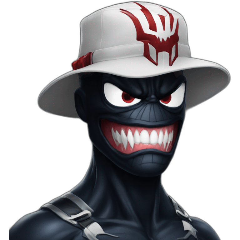 Marvel's Venom with captain sea hat emoji