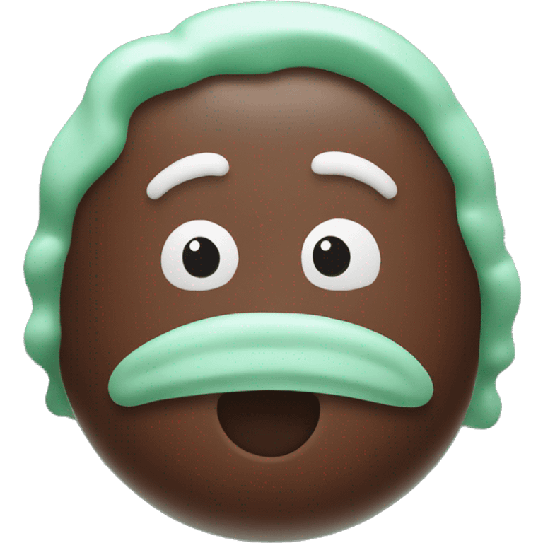 Aero Mint chocolate emoji