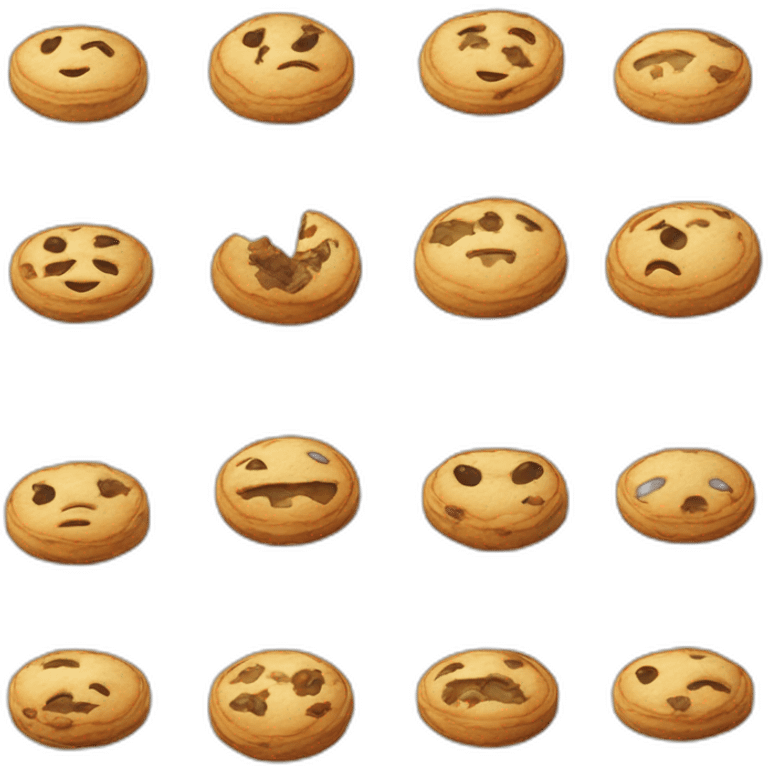 Gros link de Zelda de BOTW avec un cookies emoji