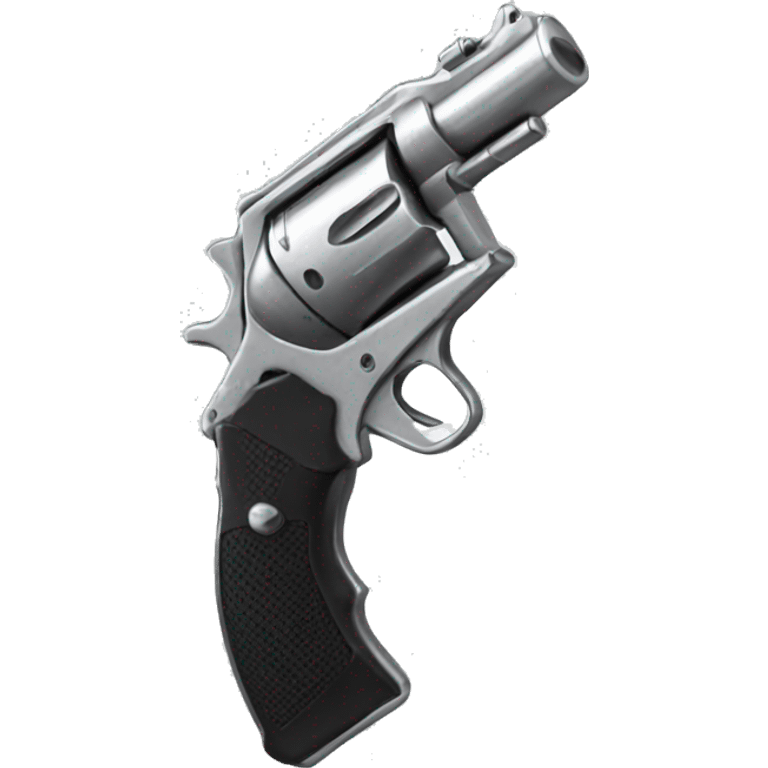 Silver gun bullet emoji