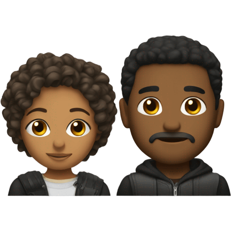 Aj and big justice  emoji