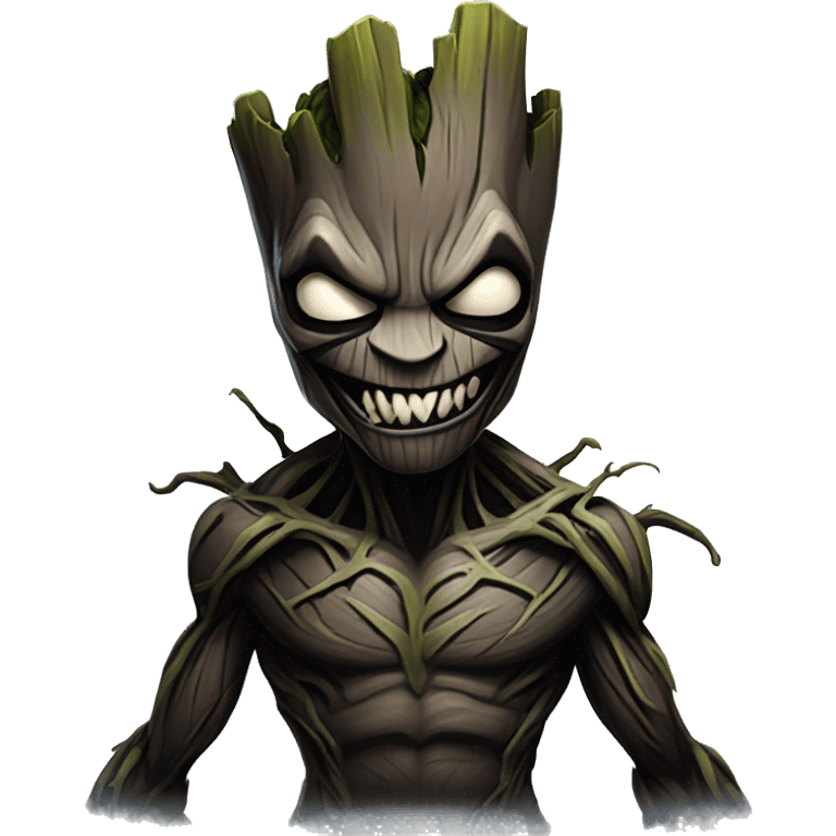 Venom groot dark evil emoji