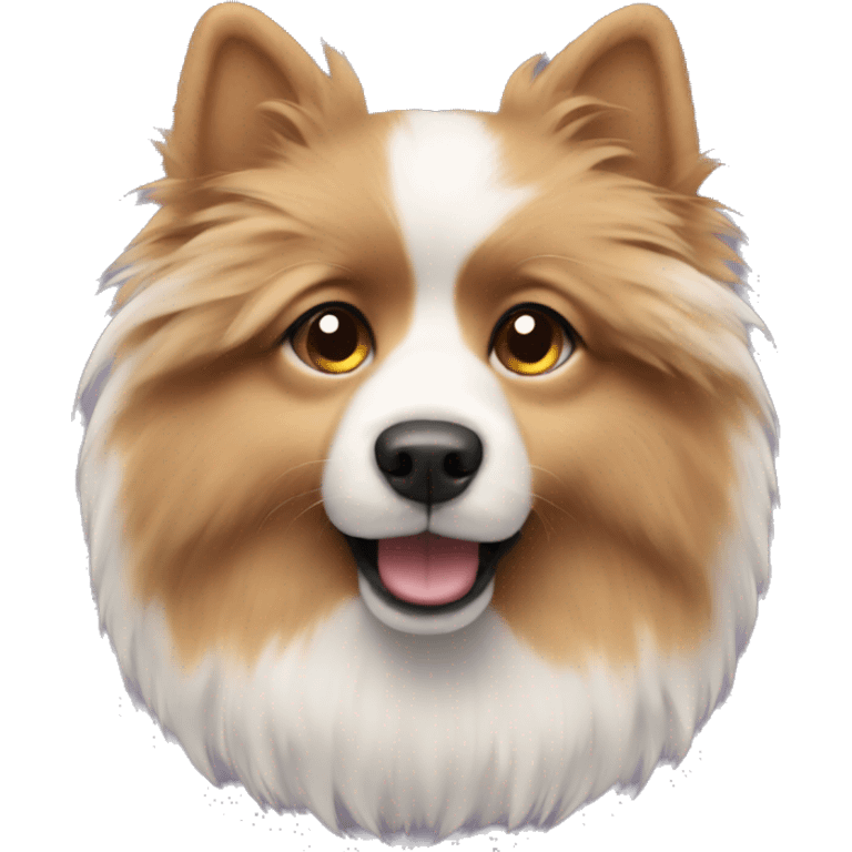 fluffy dog emoji