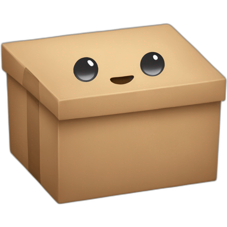 CAJA CON MANOS Y PIES emoji