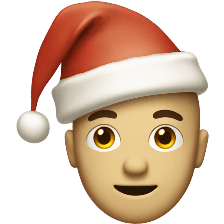 Beige Santa hat  emoji