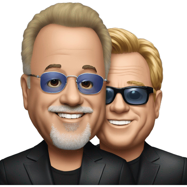 Billy joel and elton john emoji