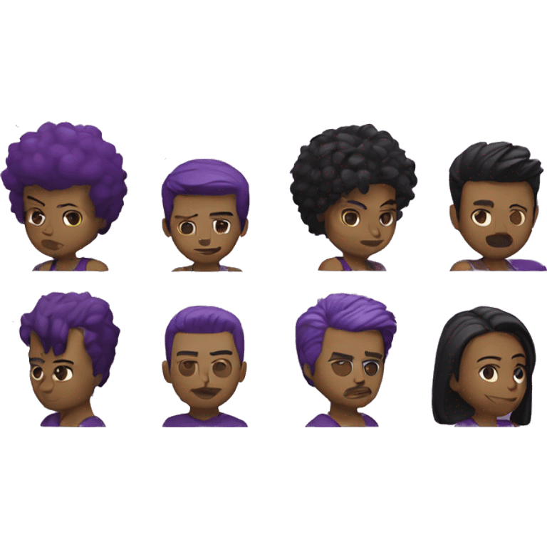 purple people club like fight club emoji