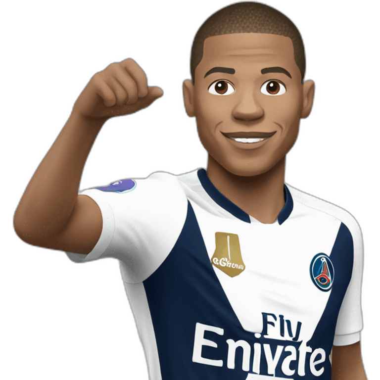 Kylian Mbappé emoji