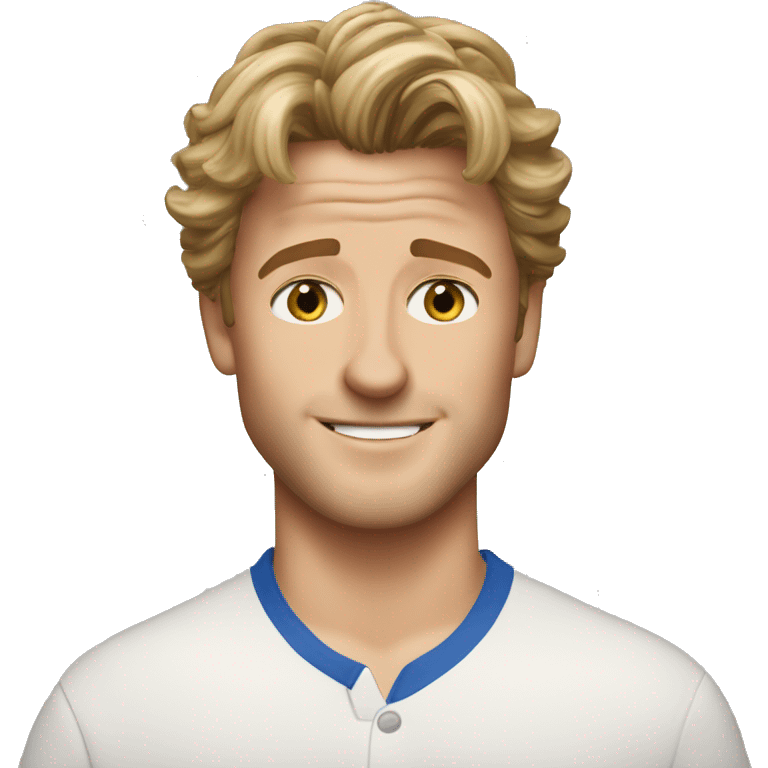 josh Dylan in mamma mia emoji