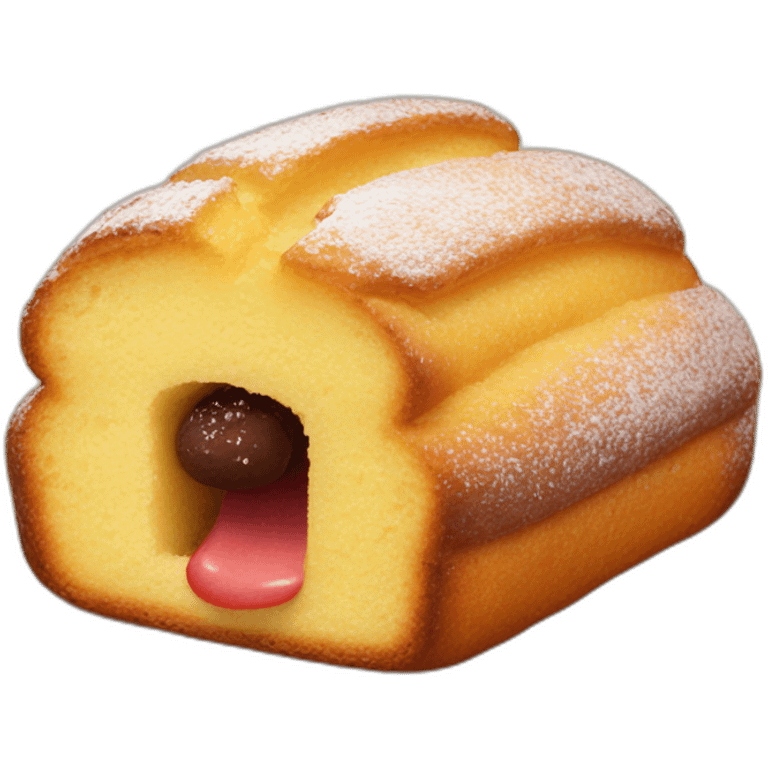 madeleine cake emoji