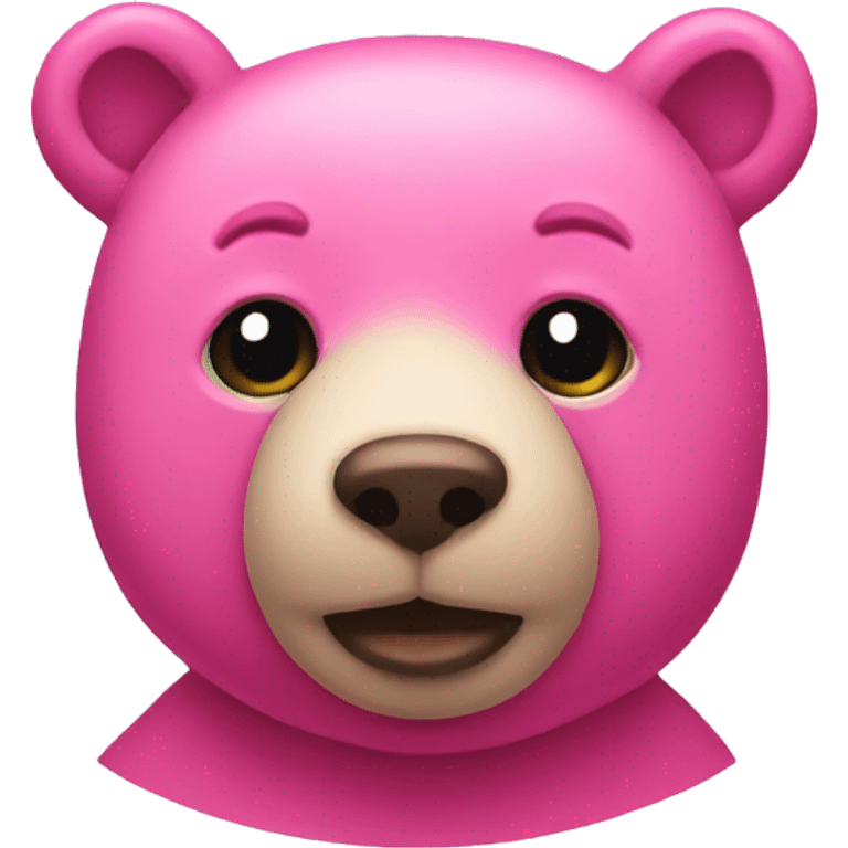 pink bear emoji