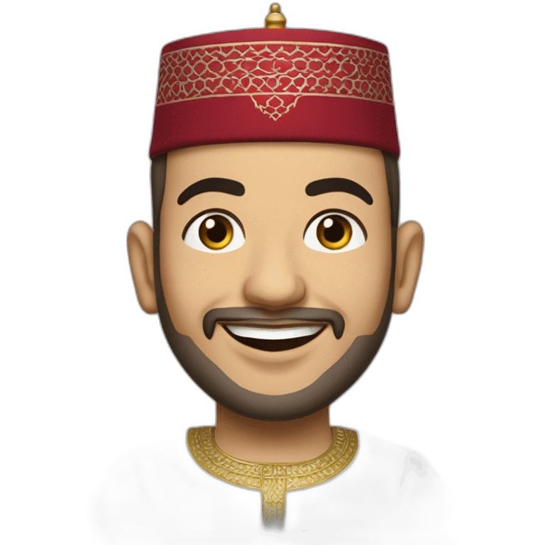 Roi du Maroc Mohammed VI  emoji