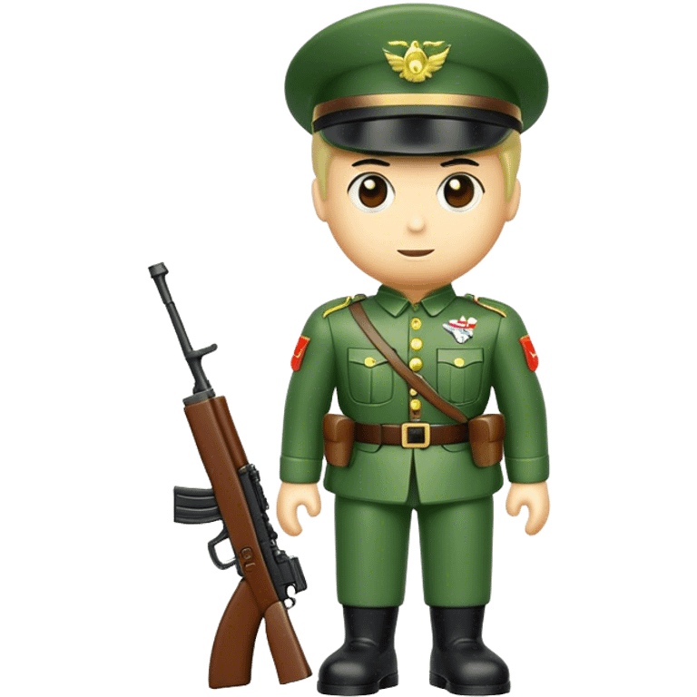 TOY army SOLDIER emoji