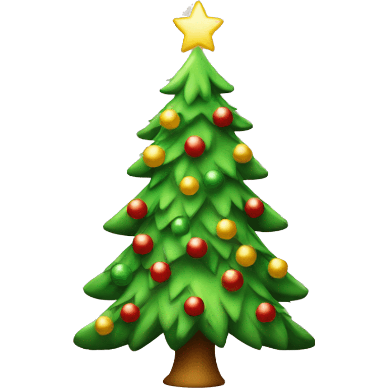 Christmas tree twinkling  emoji