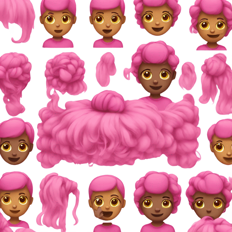 Pink emojis  emoji