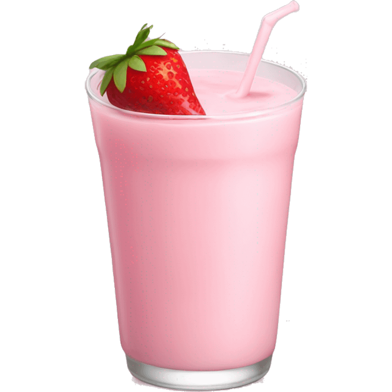 Strawberry milk emoji