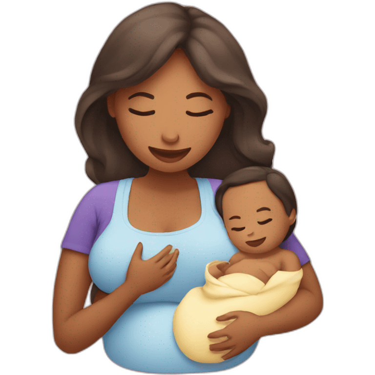 breast-feeding emoji