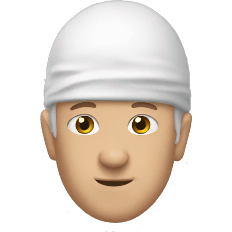 Skibidi toilet bald head emoji