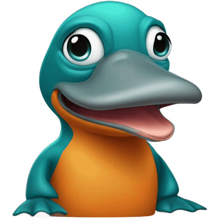 Perry the platypus emoji