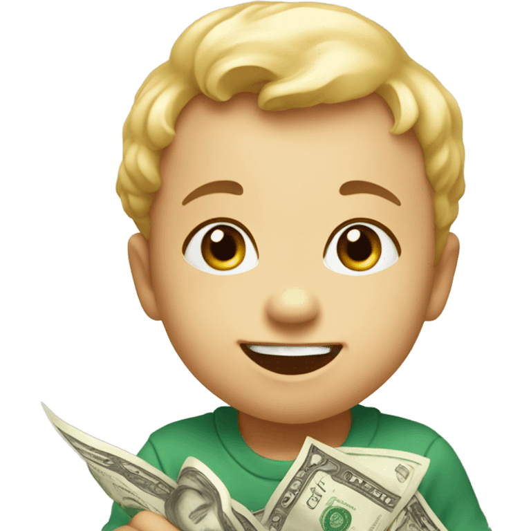 Dollar baby emoji