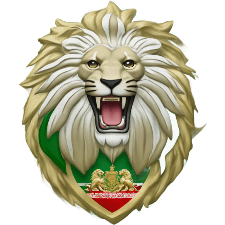 iranian pahlavi flag emoji