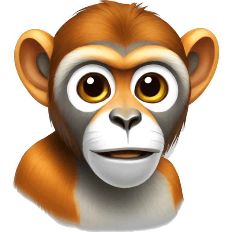 patas monkey emoji