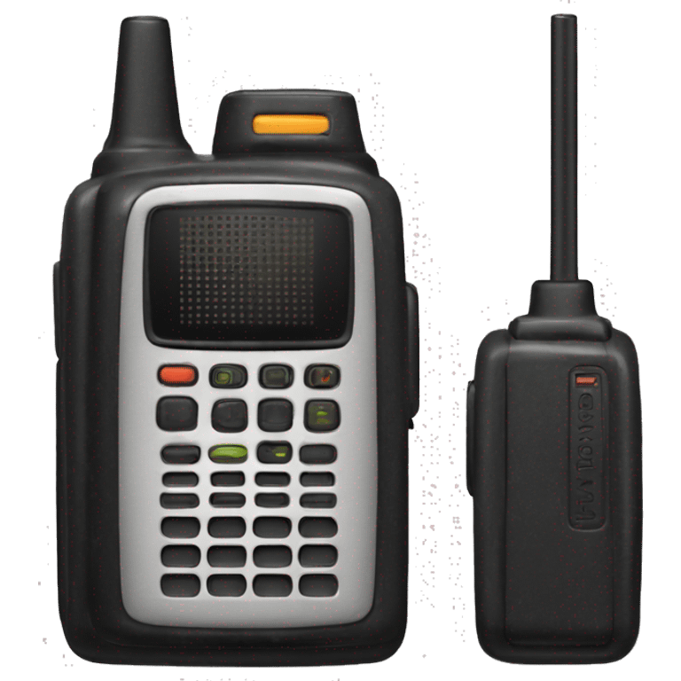 80's Walkie talkie emoji