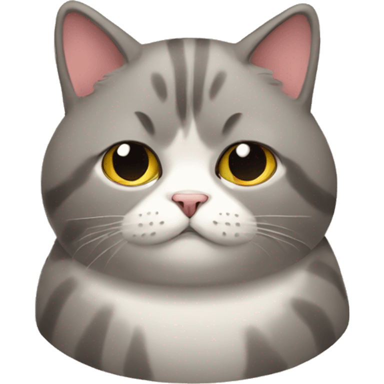 Fat cat emoji