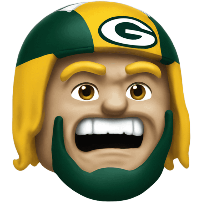 Green Bay packers Trump emoji