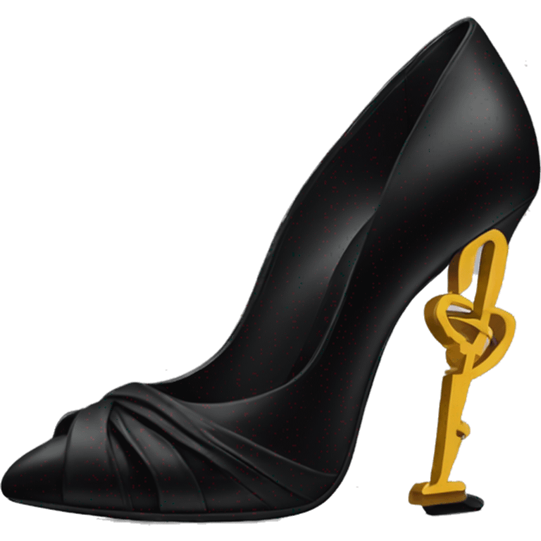 Ysl heels emoji