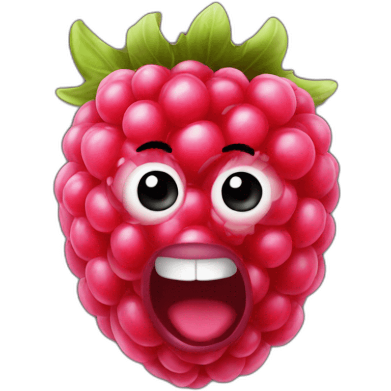 Rasberry emoji