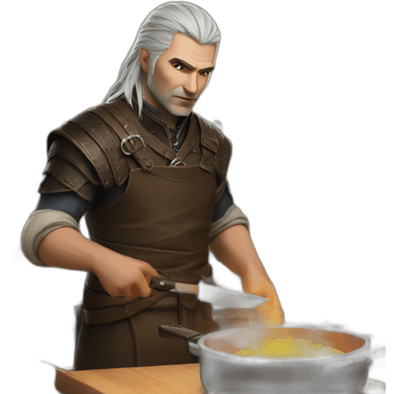 The witcher cooking emoji