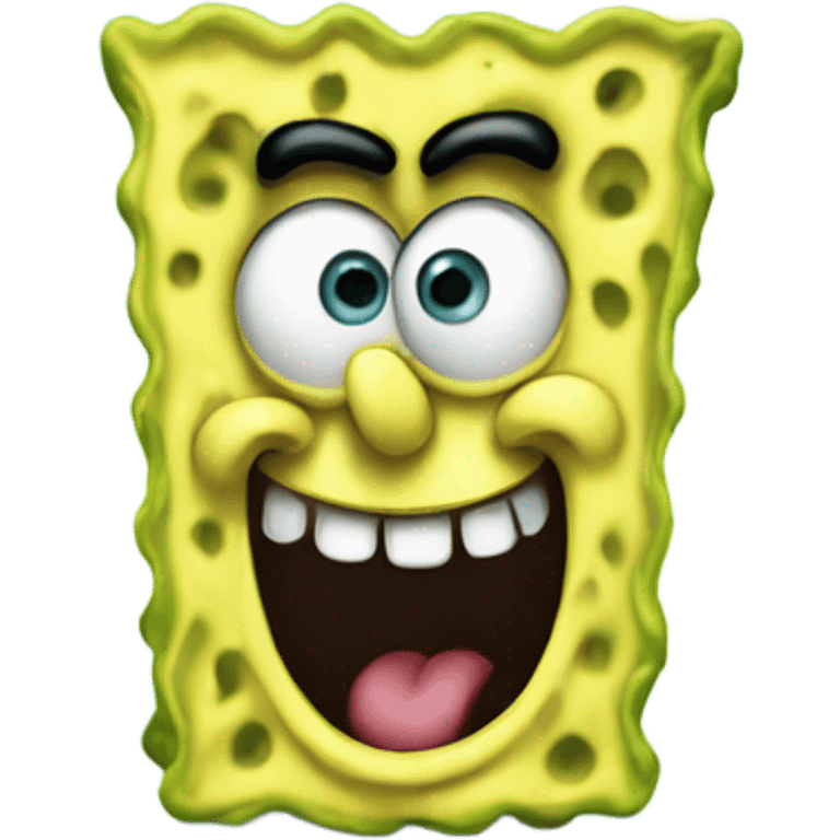 Freaky spongebob emoji