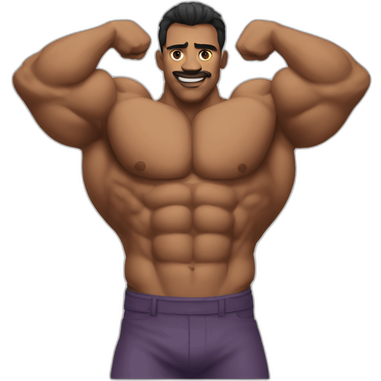 muscle hunk emoji