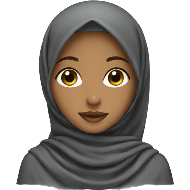 Somali girl wearing hijab emoji