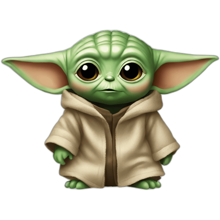 trump as baby yoda emoji