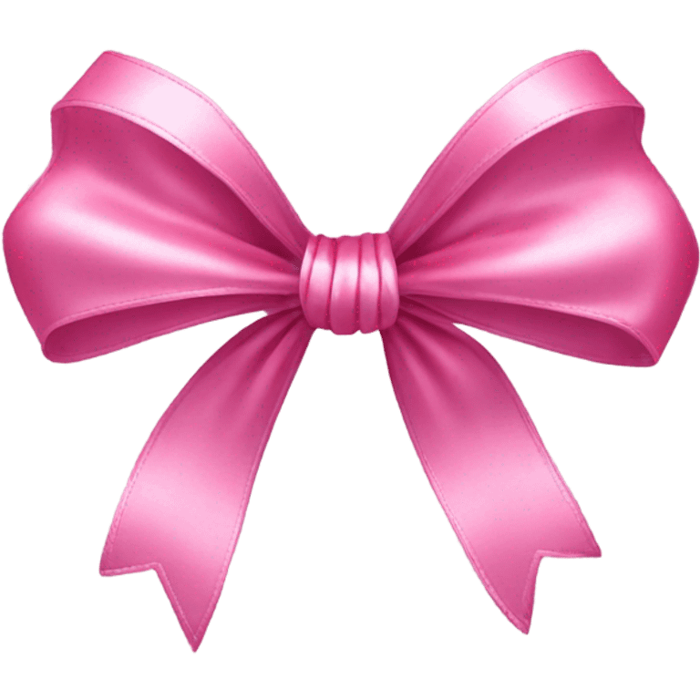 Pink bow emoji