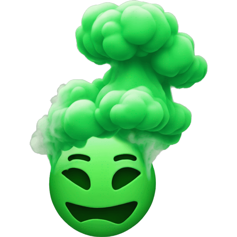 green smoke emoji