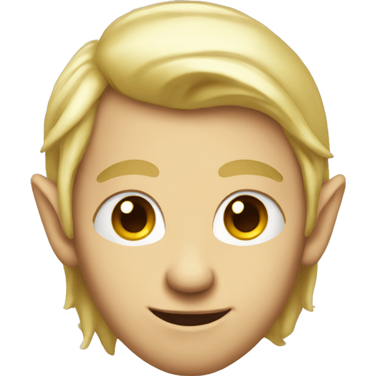 rogue male blonde elf emoji