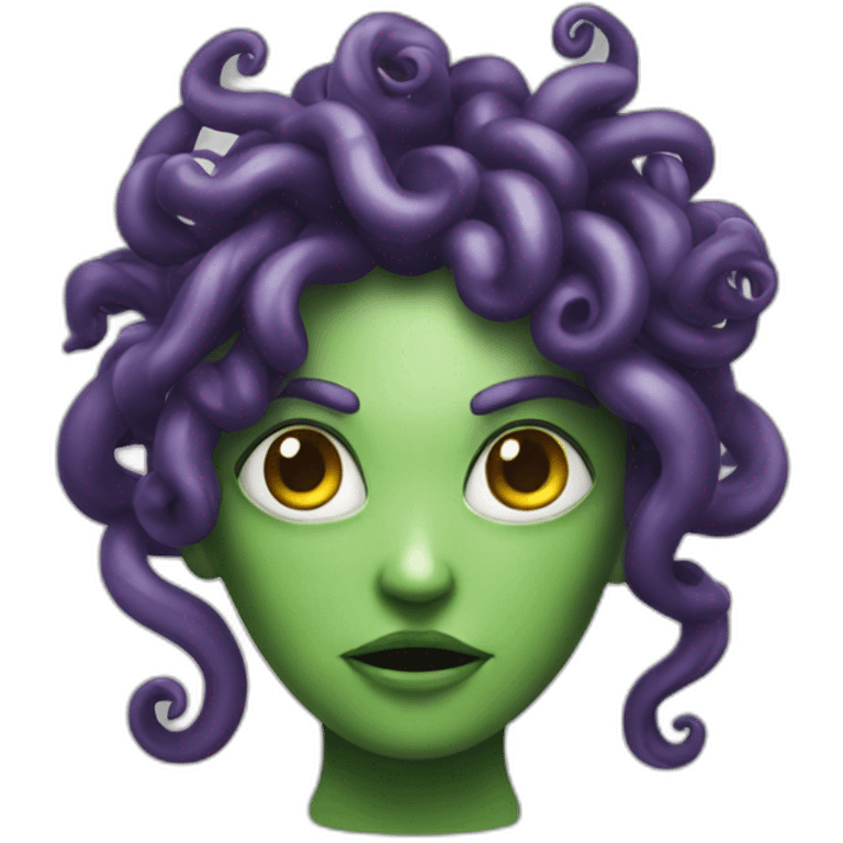 Evil Medusa emoji