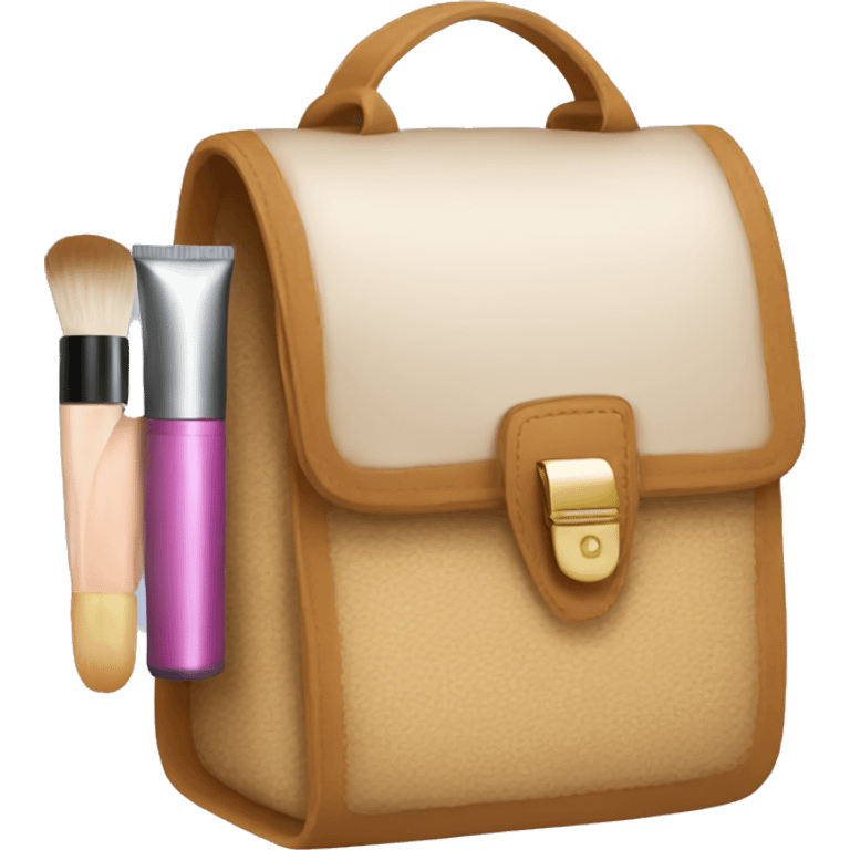 bag with cosmetics emoji