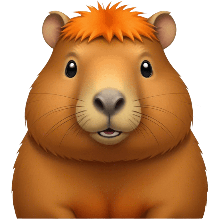 capybara with or emoji