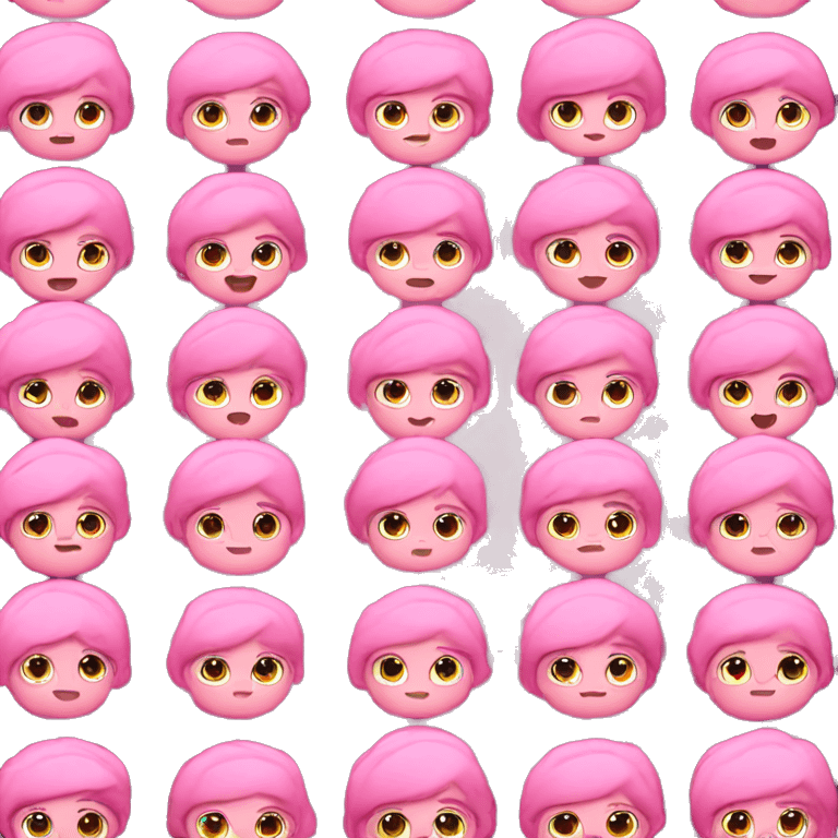 cute pink emojis emoji