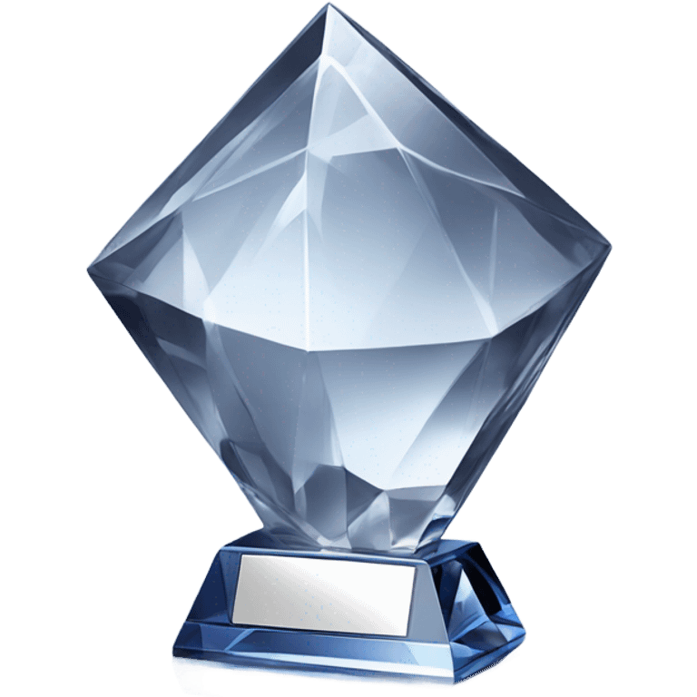  Crystal trophy  emoji