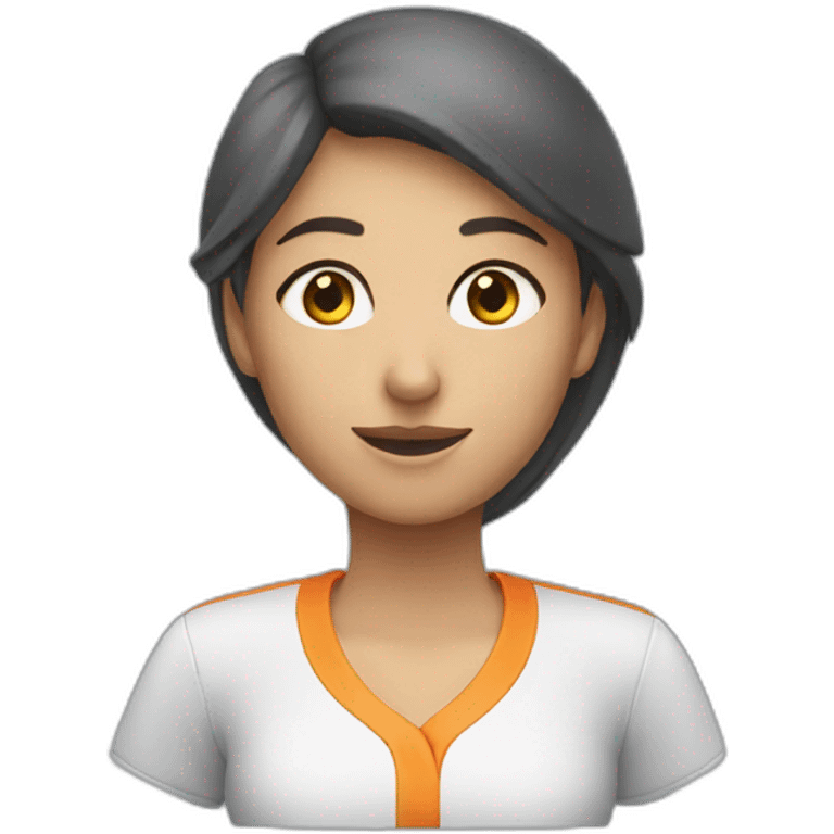 Delivery sport girl  emoji